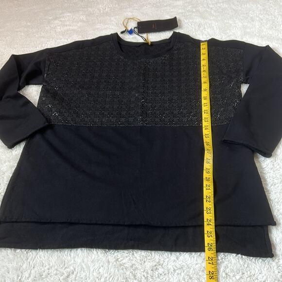 Yerse Special Edition oversized long sleeved cotton sweatshirt, size XS T1 NWT - Picture 4 of 9